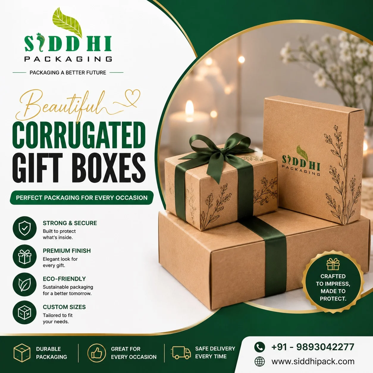 Corrugated Gift Boxes for Every Occasion in Indore
